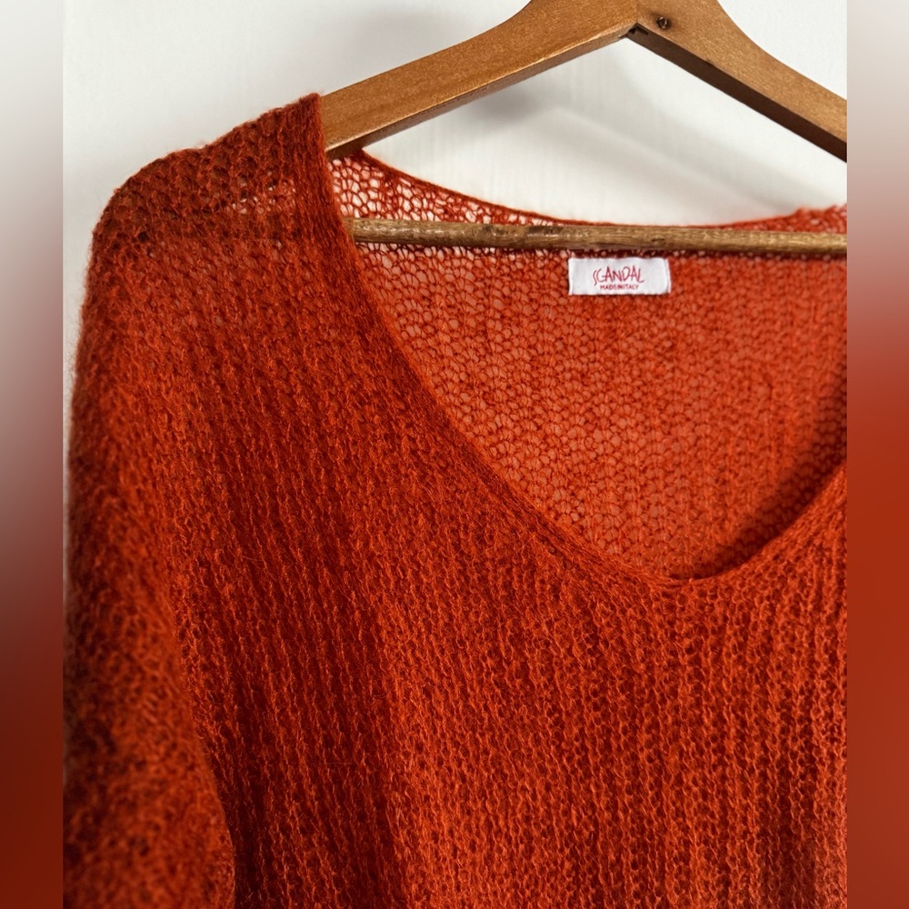 SCANDAL Italy mohair sweater